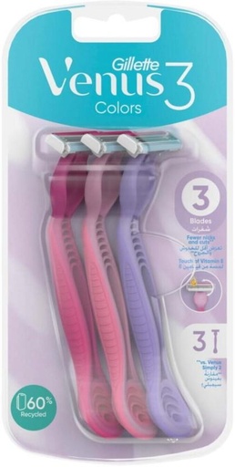 [SRZH2YXTCJJTDUNY] Gillette Venus Simply 3 Colors Disposable Women