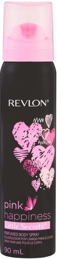 [DEOHFRVUUGX5JYEN] Revlon Pink Happiness Little Secrets Body Spray  -  For Women (90 ml)
