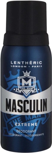 [DEOH6BC3YDZHVD5G] Lentheric Masculin Extreme Deodorant Spray  -  For Men (150 ml)