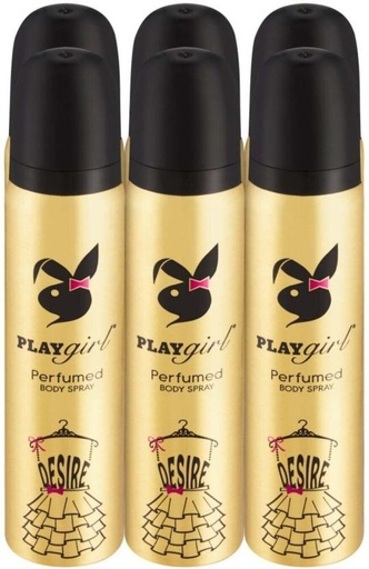 [DEOHFRWAVXEHTZRS] Playgirl Desire Deodorant Spray  -  For Women (540 ml, Pack of 6)