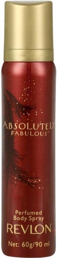 [DEOHFRVVTJUQD9HC] Revlon Absolutely Fabulous Deodorant Spray  -  For Women (90 ml)