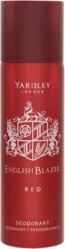 [DEOHFRWAKSGB4B7N] Yardley English Blazer Red Deodorant Spray  -  For Men (125 ml)