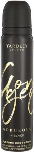 [DEOHFRVVYSTSNZMH] Yardley Gorgeous Body Spray  -  For Women (540 ml, Pack of 6)