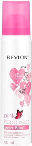 [DEOHFRVUYQJX8SSG] Revlon Pink Happiness Sweet Bliss Body Spray  -  For Women (90 ml, Pack of 6)