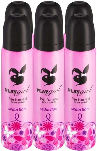 [DEOHFRWANAGDSEXG] Playgirl Seduction Deodorant Spray  -  For Women (540 ml, Pack of 6)