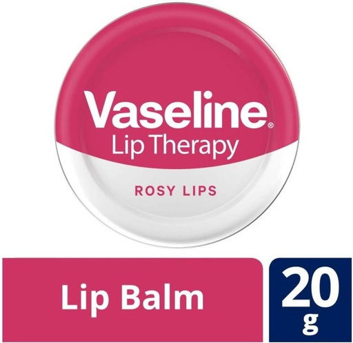 [LBMH27V9E6NCHKF4] Vaseline Lip Therapy Rosy Lips (Pack of 1, 20 g)