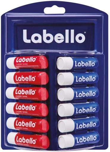[LBMH27V8EBZ5WBVH] Labello Lip Balm Assorted (Pack of 1, 4.8 g)