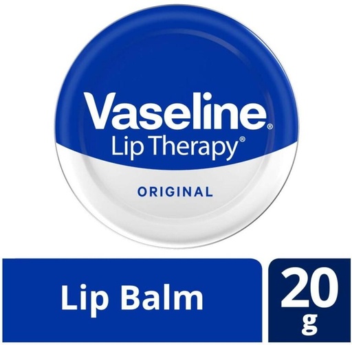 [LBMH27V8E9MX4UWJ] Vaseline Lip Therapy Original (Pack of 12, 20 g)