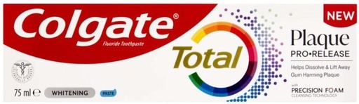 [TPAH7Z6AMYG5ZGTZ] Colgate Total 12 Plaque Release Whitening Toothpaste (75 ml, Pack of 1)