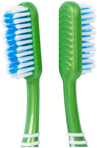 [TBUH2YYFFEFGEZNP] Colgate Toothbrush Double Action Medium Toothbrush