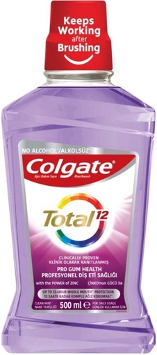 [MWAH2FW5ERZMZKGA] Colgate Total 12 - Mint (500 ml)