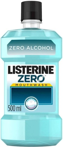 [MWAH2FWFWFKSR7AQ] Listerine Zero Mouthwash - Mint (500 ml)