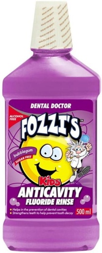 [MWAHB3GBBKYPNCQD] FOZZI'S Dental Doctor Mouthwash - Jelly Bean (500 ml)