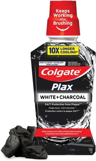 [MWAH2FW5CWENJM9E] Colgate Plax Mouthwash - Charcoal (500 ml)
