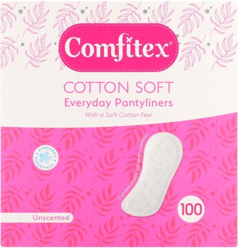 [SPPHFQYC9RP9ZDDX] Comfitex Pantyliners Regular Pantyliner (Pack of 100)