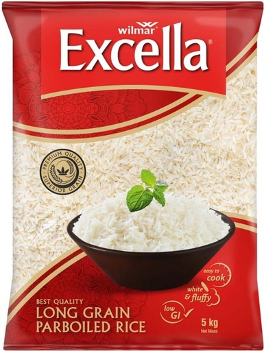 [RICH26RXYGGYPPTB] Excella Long Grain Rice (Long Grain, Parboiled) (5 kg)