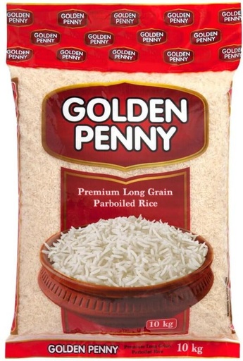 [RICH26RXRKEJGZDG] Golden Penny Premium  Long Grain Rice (Long Grain, Parboiled) (10 kg)