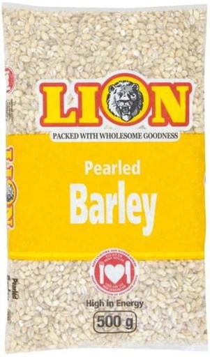 [GMLH26VCFKDHCJUQ] Lion Pearled High in Energy Barley (500 g, Pack of 10)