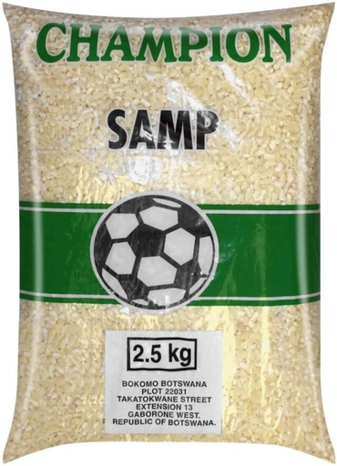 [GMLHBG2HRG4E9PFS] Champion Maize Samp (2.5 kg, Pack of 4)