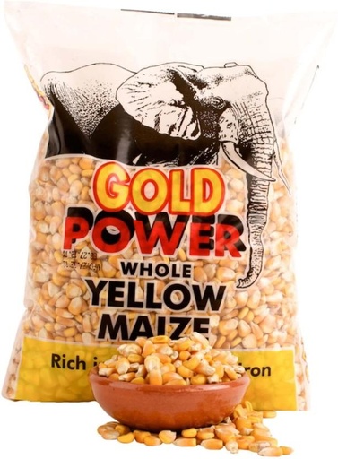[GMLHFQHSAEATRJCH] Gold Power Whole Yellow Maize Maize/Corn (10 kg)