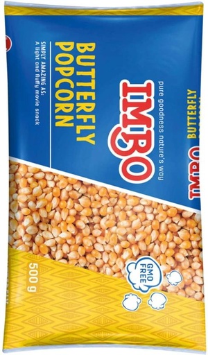 [GMLH26VFZRZZSA3P] Imbo Butterfly Popcorn Maize/Corn (500 g, Pack of 10)