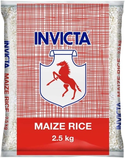 [GMLH26VVFUUZXUHP] Invicta Maize Rice Maize/Corn (2.5 kg, Pack of 4)