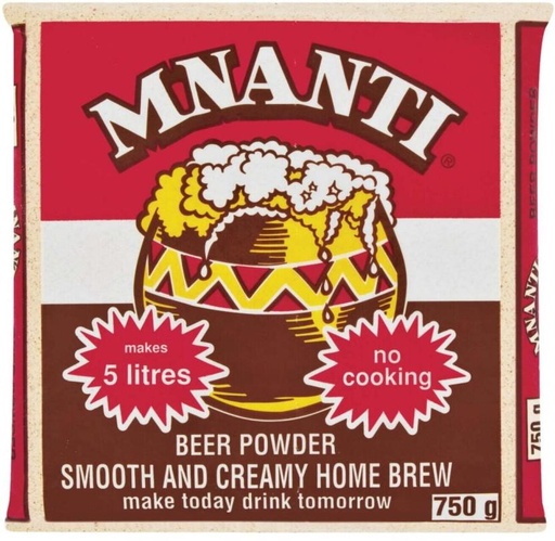 [MDMHFQW3GDVYF3BE] Mnanti Beer Powder Smooth and Creamy Home Brew Barley (750 g, Pack of 20)
