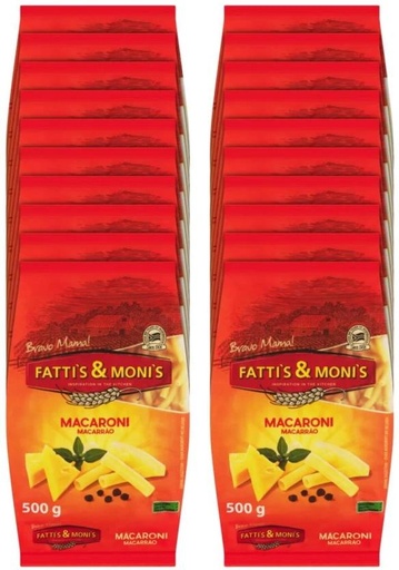 [PSTHFZSEA5QZFGGR] Fatti'S & Moni'S Bravo Mama Regular Pasta (Pack of 20, 500 g)