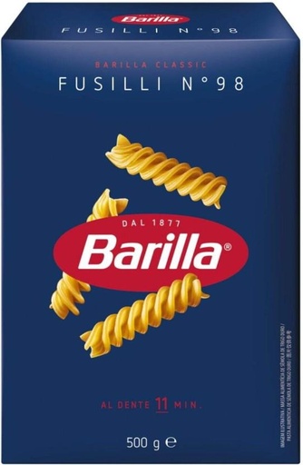 [PSTH7SZ7YH4V6GQG] Barilla Fusilli Regular Pasta (500 g)