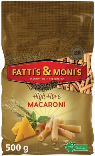 [PSTH27JYXAZCMQCK] Fatti'S & Moni'S High Fibre Regular Pasta (Pack of 20, 500 g)