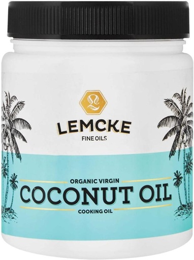 [EDOH26TSUY8YPMFV] Lemcke Organic Virgin Coconut Oil Jar (1 L)