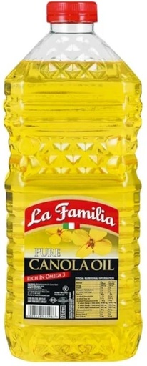 [EDOHESUWRHRDUJUC] La Familia Pure Canola Oil Plastic Bottle (2 L)