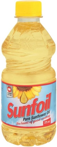 [EDOH4V9QVBQEZC43] Sunfoil Pure Sunflower Oil Plastic Bottle (375 ml)