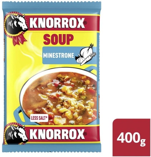[SOUHFTC2FKQGZBK2] Knorrox Minestrone Soup (400 g)