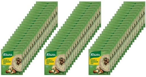 [SOUHFTC2GAZGFHEZ] Knorr Cream of Mushroom Soup (Pack of 60, 50 g)