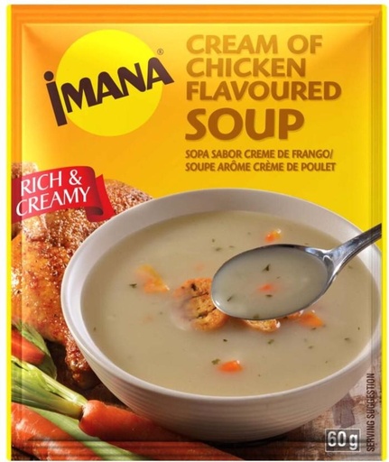 [SOUHFTCDZG7U45HN] Imana Cream of Chicken Flavoured Soup (60 g)
