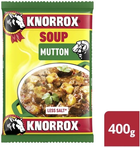 [SOUHFTCDHYWUCUPK] Knorrox Mutton Flavour Soup (Pack of 5, 400 g)