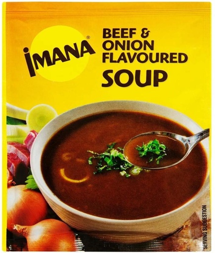[SOUHFTCDMAPMDQZY] Imana Beef & Onion Flavoured Soup (Pack of 10, 60 g)