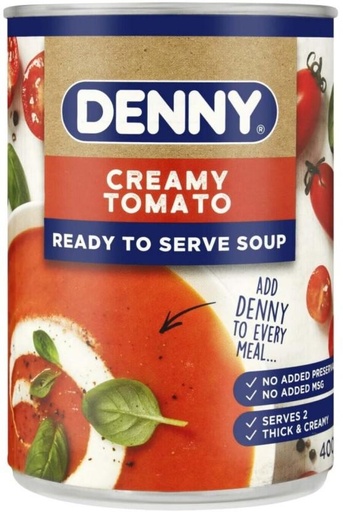 [SOUHFTC2MUHJPBKP] Denny Creamy Tomato Soup (400 g)