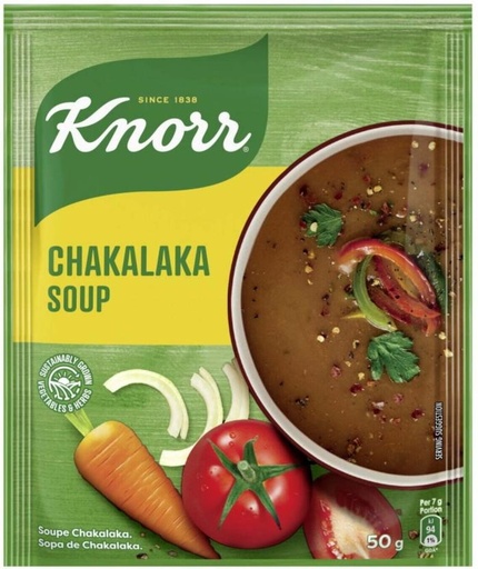 [SOUHFTC2YSKA29DG] Knorr Chakalaka Soup (Pack of 60, 50 g)