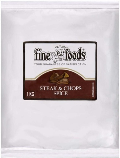 [HBSHFSZP5XYXPJCK] Fine Foods Steak & Chops Spice (1 x 1 kg)