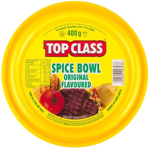 [HBSHFSZPFE5Q3DNA] Top Class Spice Bowl Original Flavoured (1 x 400 g)