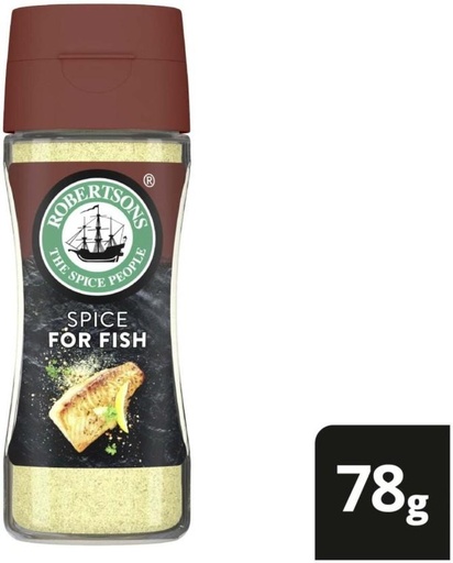 [HBSHFSZP75KH6KZJ] Robertson's Spice For Fish (1 x 78 g)