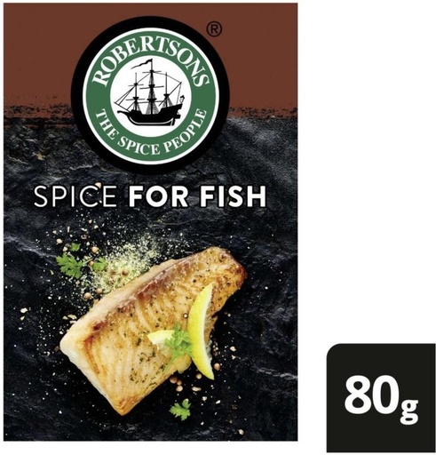 [HBSHFSZGEG74UVM6] Robertson's Spice For Fish (1 x 80 g)