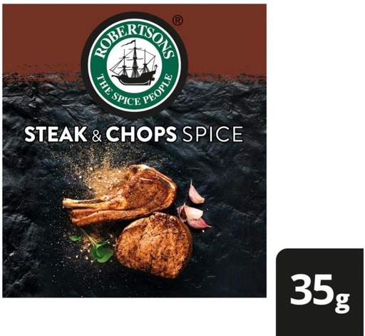 [HBSHFSZGAGWWGHFB] Robertson's Steak & Chops Spice (5 x 35 g)