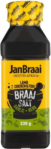 [HBSHFSZPRF8V4SFR] Jan Braai Salt Garlic and Herbs (1 x 230 g)
