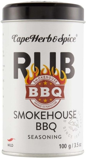 [HBSHFSZPMCG4U3QU] Cape Herb & Spices Rub Smokehouse BBQ Seasoning (1 x 100 g)