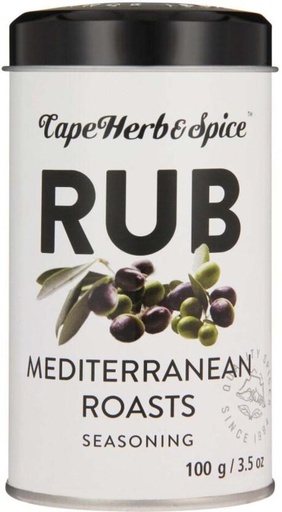 [HBSHFSZPSMN6EKXJ] Cape Herb & Spices Rub Mediterranean Roast Seasoning (1 x 100 g)