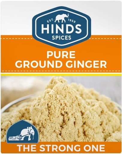 [HBSHFSZP4YJDPNAS] Hinds Pure Ground Ginger (6 x 50 g)