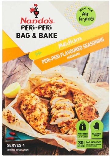 [HBSHB97M7SZXJQXC] Nando's Peri-Peri Bag & Bake Medium Seasoning (1 x 20 g)
